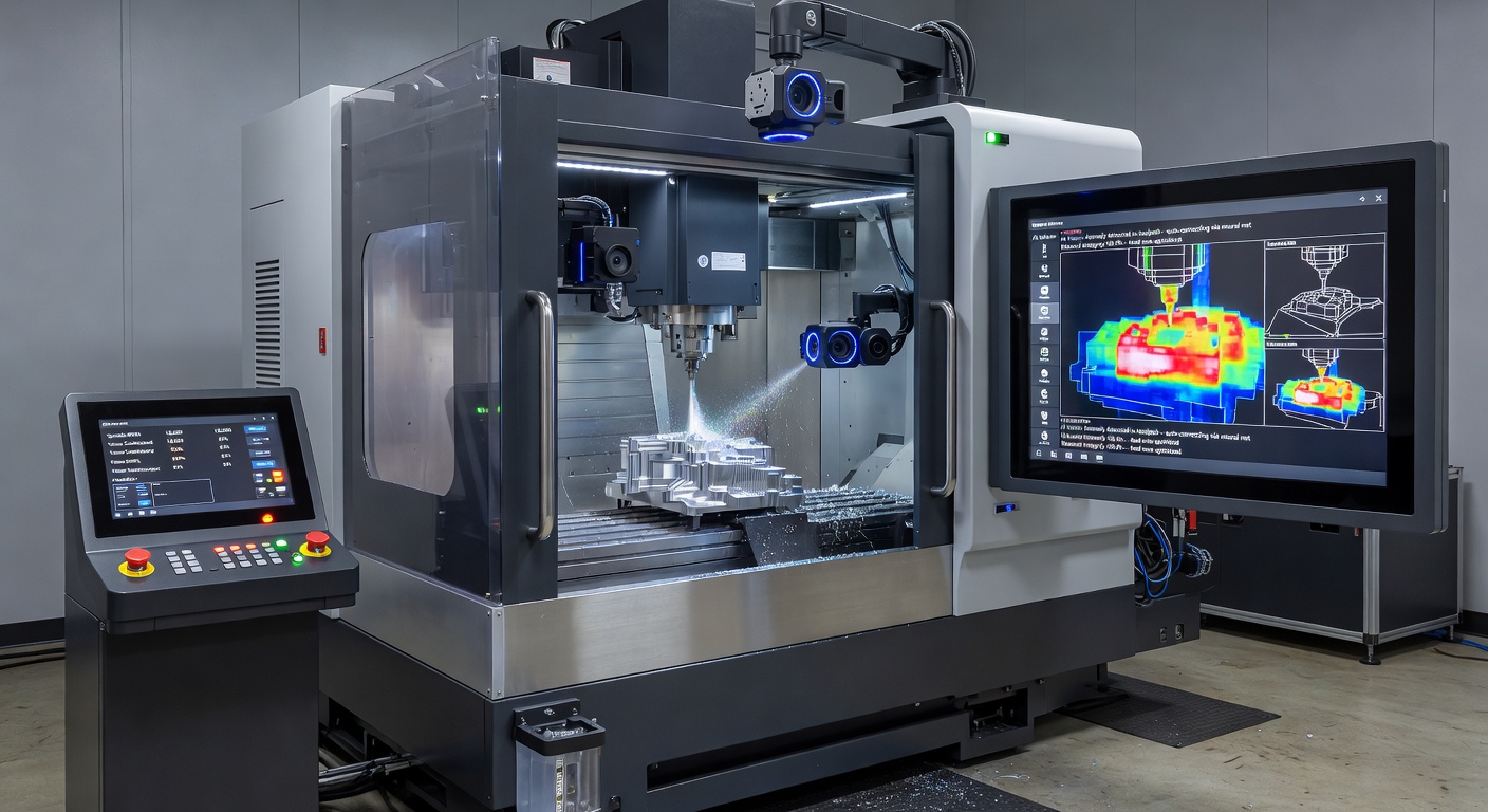 CNC machine vision
