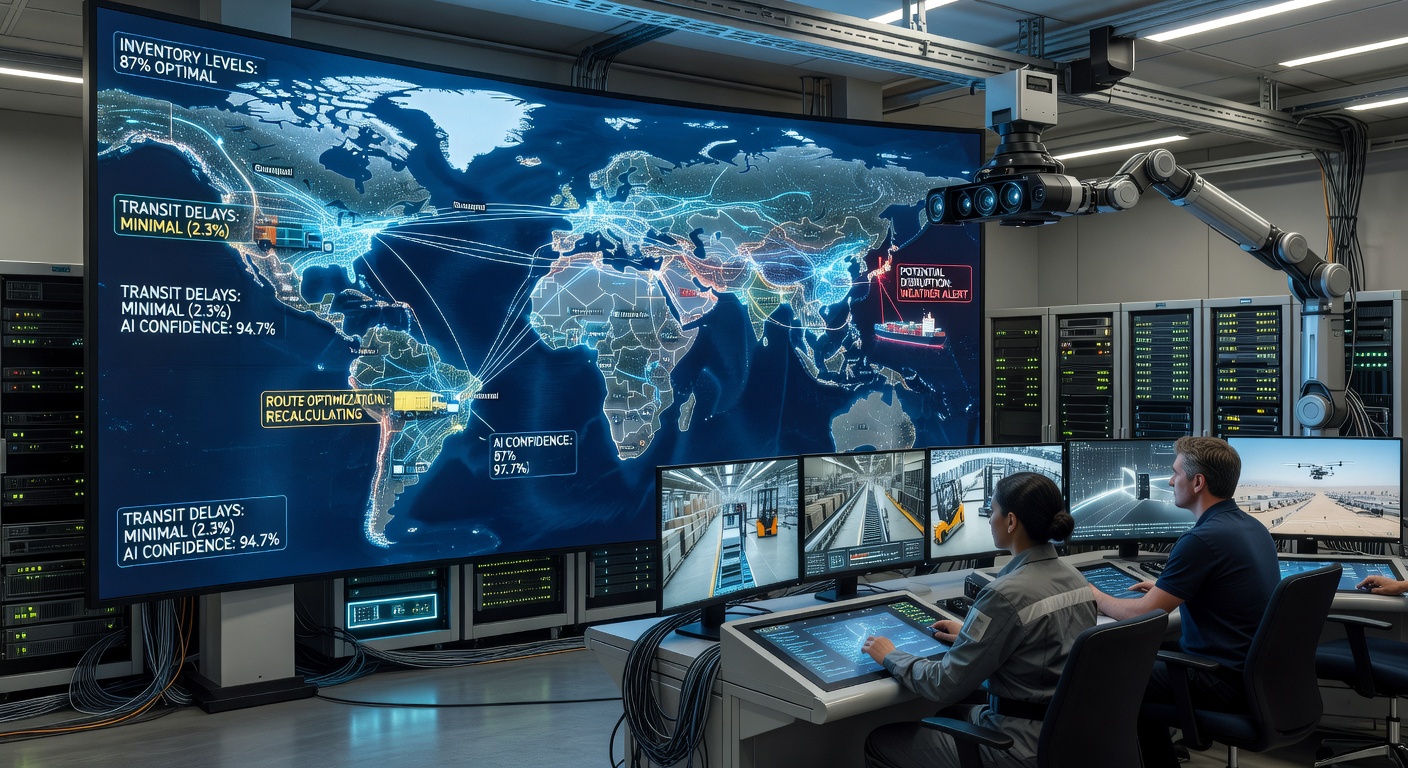 Supply chain vision AI