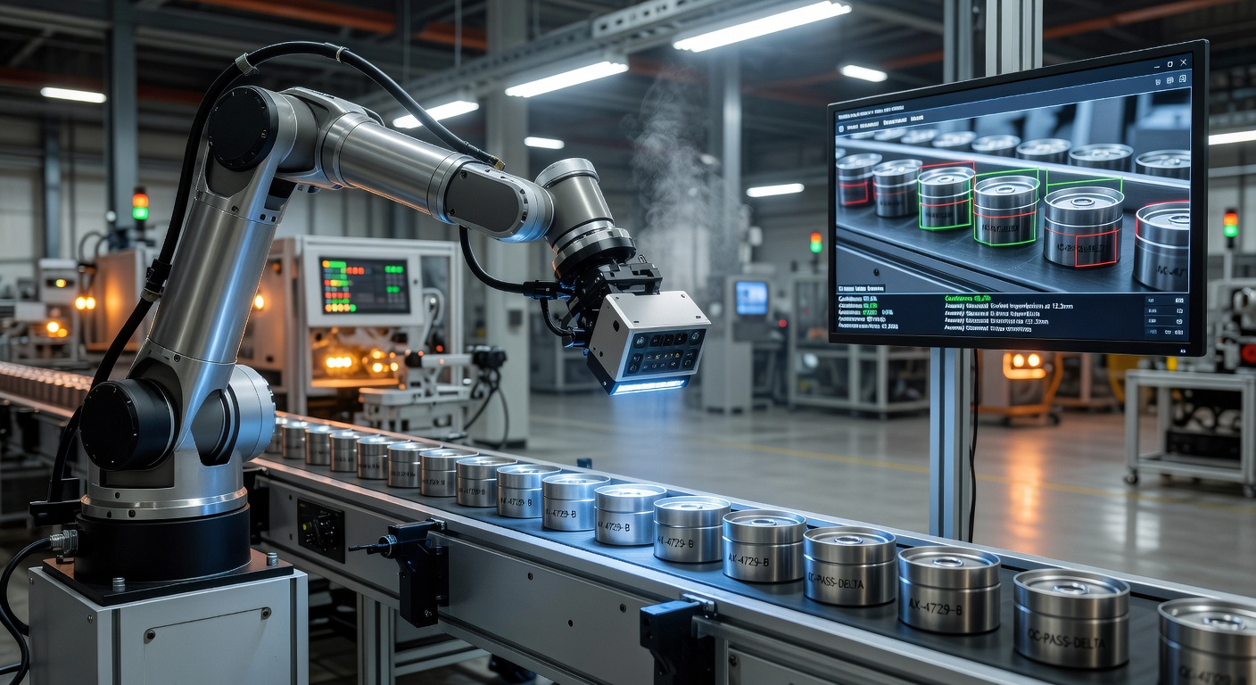Robotic arm inspection